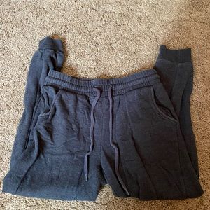 Forever 21 cozy grey joggers